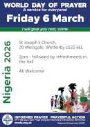 Poster World Day of Prayer 2026